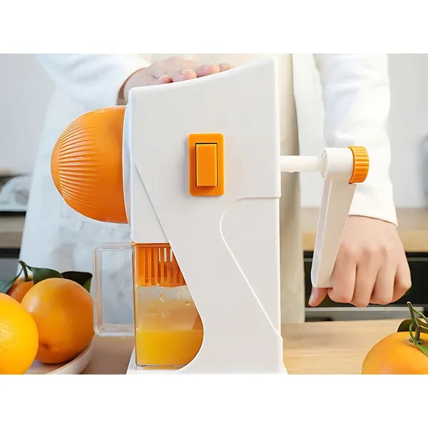 Kézi citrusfacsaró 500 ml tartállyal, szűrővel narancs-citromhoz