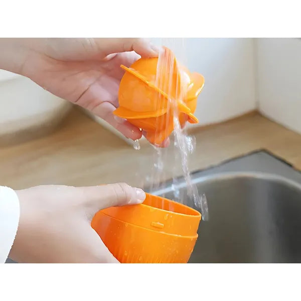 Kézi citrusfacsaró 500 ml tartállyal, szűrővel narancs-citromhoz