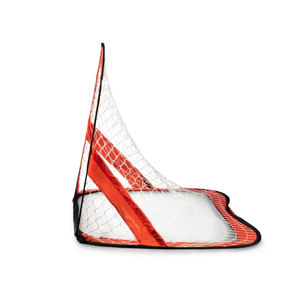 Összehajtható focikapu szett gyerekeknek, 2 db 110×78 cm, leszúrótüskékkel