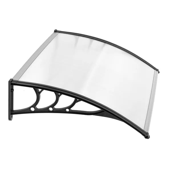 Bejárati ajtó előtető 120×80 cm, áttetsző polikarbonát