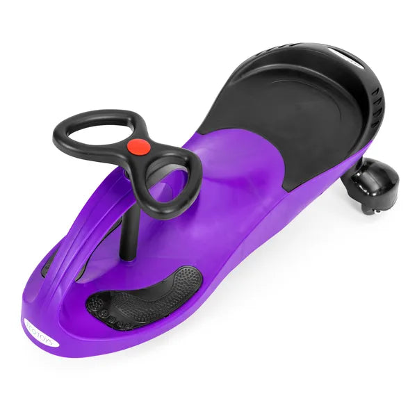 Wiggle autó lila, LED világító kerekekkel, 3+ éves kortól