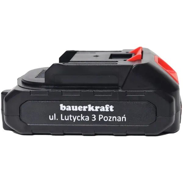 Akkus mini láncfűrész 21 V, kefe nélküli motor, 2 akkumulátor, koffer