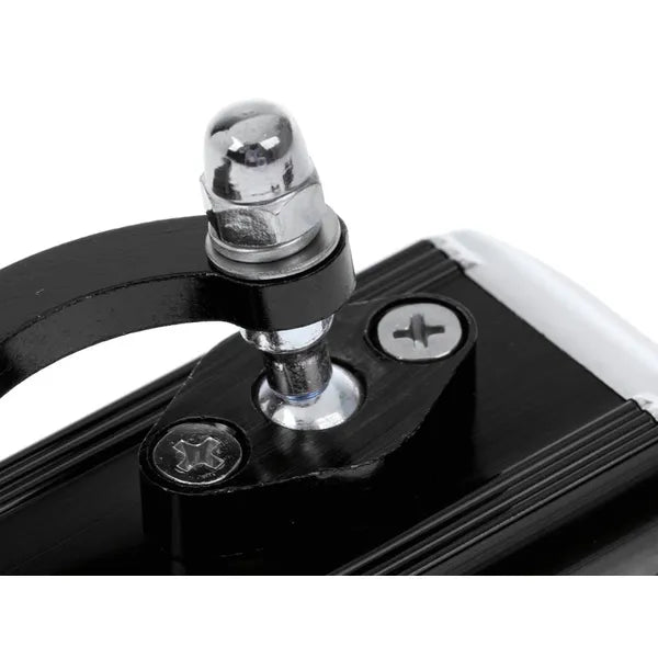 Alumínium könnyű motorkerékpár tükrök párban, fekete, M10 + M8 adapter