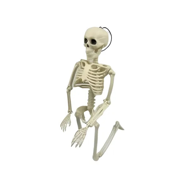 40 cm-es függeszthető műanyag csontváz dekoráció Halloweenhez