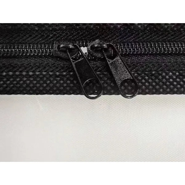 Vízlepergető PEVA ágynemű- és ruhatároló cipzáras doboz, XXL 80×45×15 cm