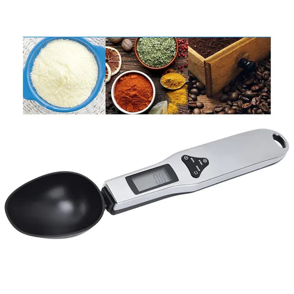 Digitális konyhai kanálmérleg 500g lcd pontos mérés