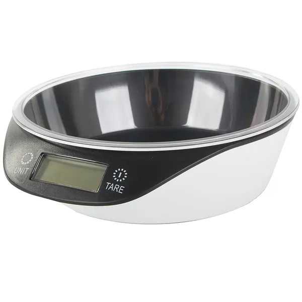 Digitális konyhai mérleg 5kg/1g levehető tállal