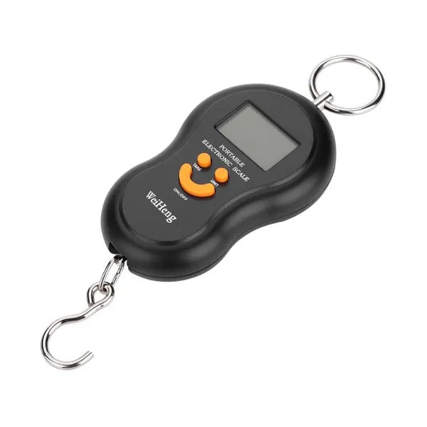 Digitális akasztós kézi mérleg, LCD háttérvilágítással, 50 kg/10 g