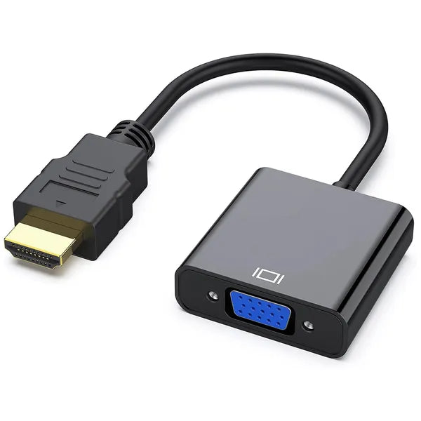 Hdmi-vga átalakító kábel fekete