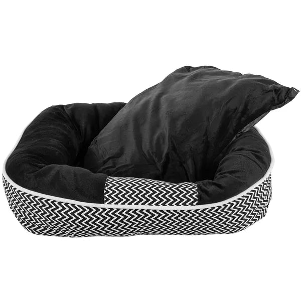 Kutyafekhely M méret (50 cm) puha, kivehető párnával, csúszásgátlós