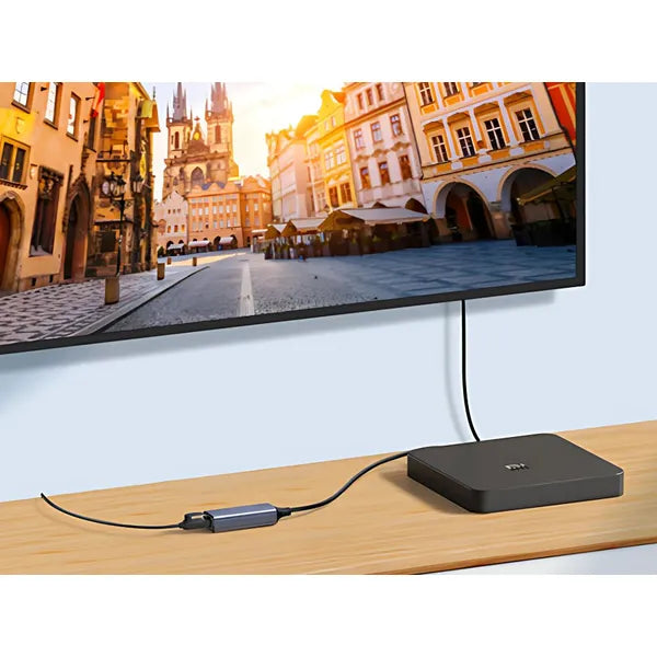 Usb-a ethernet adapter 100mbps rj45 szürke