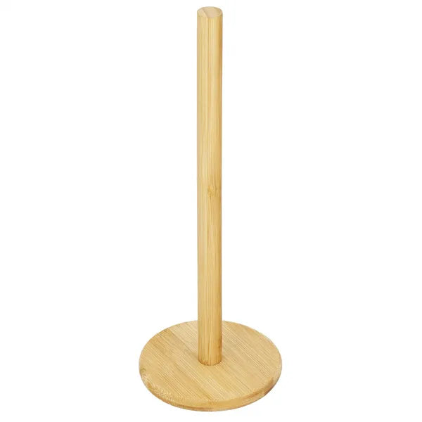 Springos bambusz papírtörlőtartó állvány, natúr, 33 cm