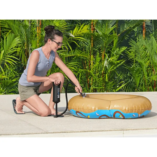 Bestway kézi pumpa, kétirányú, 30 cm, 0,85 l/ciklus, 3 fúvóka