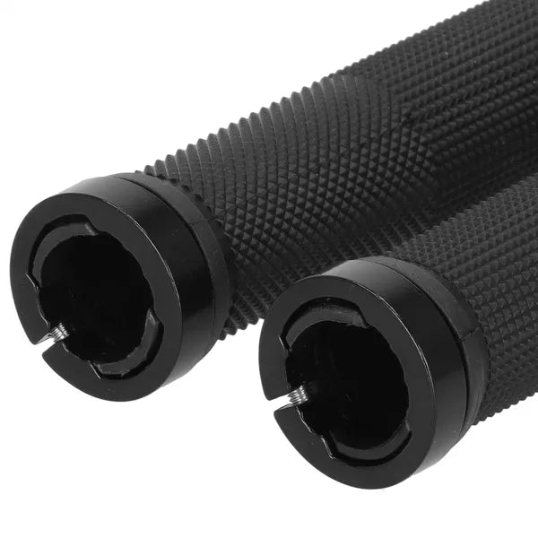 Kerékpár kormány markolat 2 db fekete 22 mm lock-on csúszásgátló