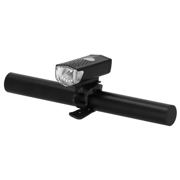 USB tölthető kerékpár lámpaszett 880 lm, fehér/piros LED, első-hátsó