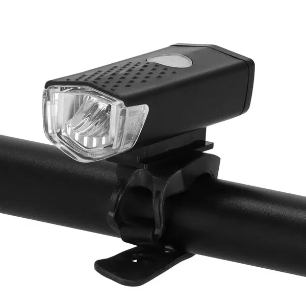 USB tölthető kerékpár lámpaszett 880 lm, fehér/piros LED, első-hátsó