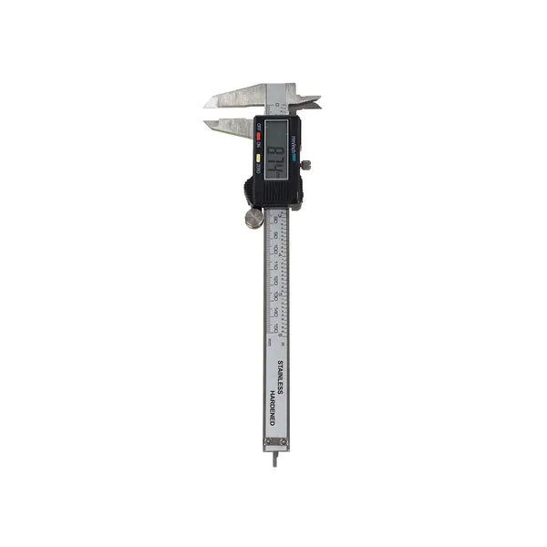 Elektronikus digitális tolómérő 150 mm LCD, rozsdamentes acél