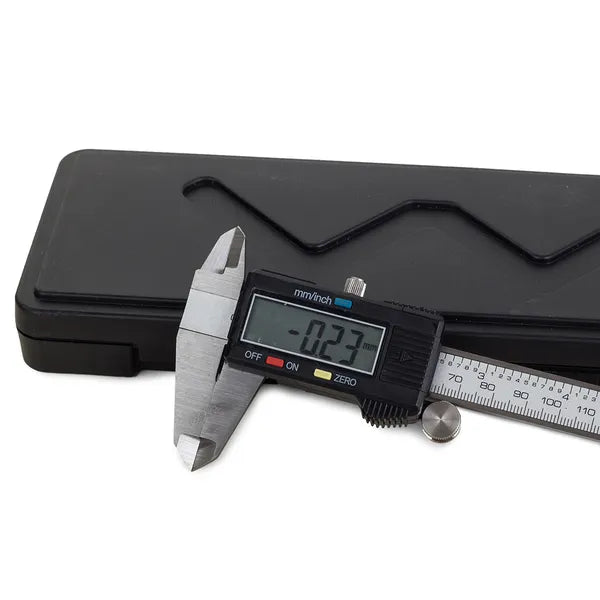 Elektronikus digitális tolómérő 150 mm LCD, rozsdamentes acél