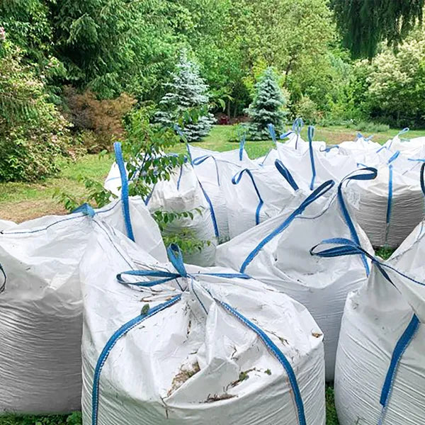 Springos polipropilén big bag 900 l, 1000 kg teherbírás, 92×92×100 cm