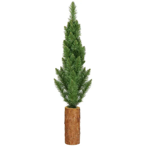 Prémium mini törzses műfenyő, 80 cm, természetes zöld