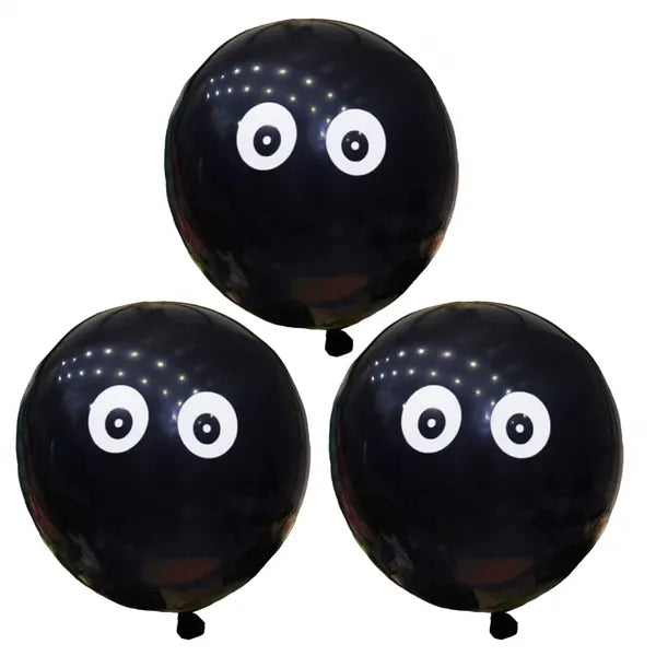 Halloween dekorációs lufi szett, 60 db, latex, vegyes színek