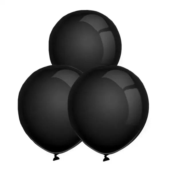 Halloween lufi dekorációs készlet, 14 db, latexből, fekete-fehér-narancs