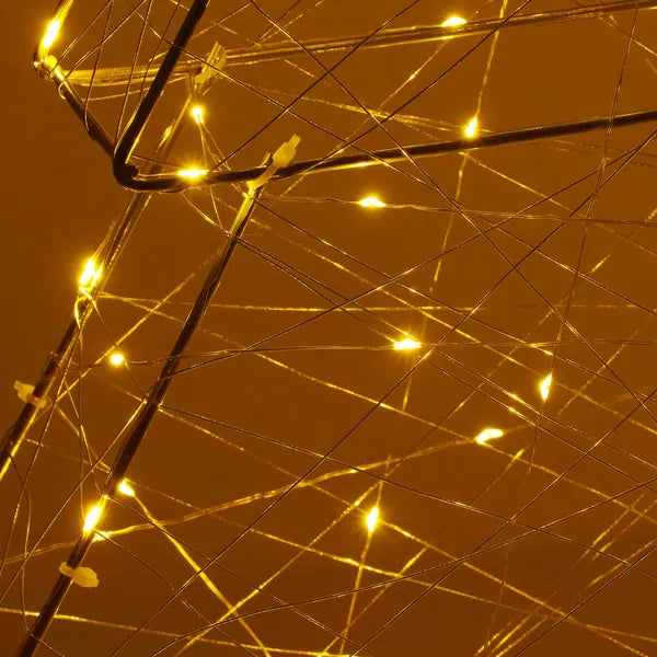 Elemes beltéri fénydekoráció 100 meleg fehér LED, 60 cm, IP20