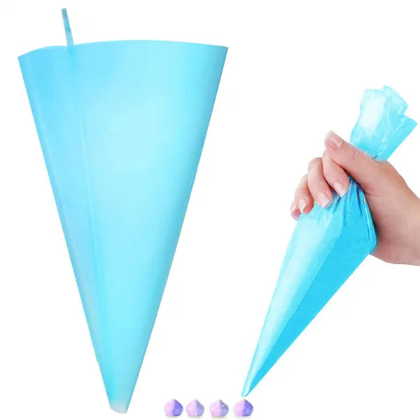 Szilikon habzsák tortadíszítéshez, 40 cm, többször használható