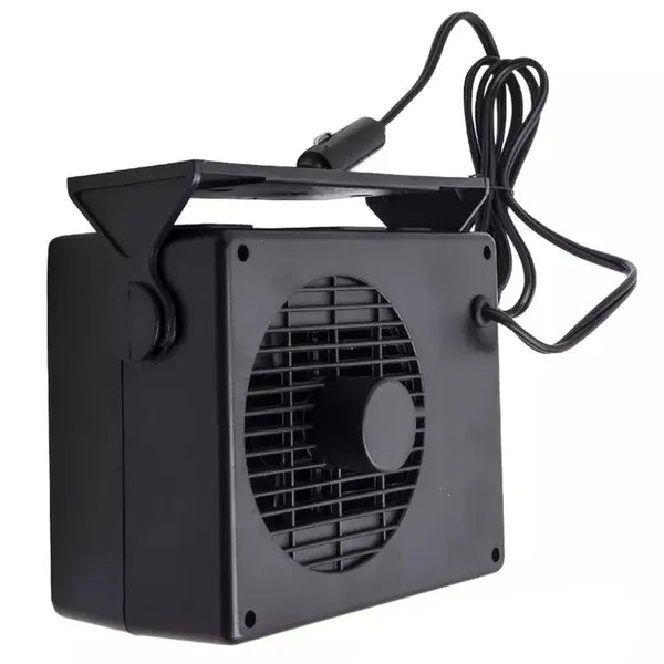 Autós fűtőventilátor PTC, 12V 300W, hűt/fűt, szivargyújtós, fekete