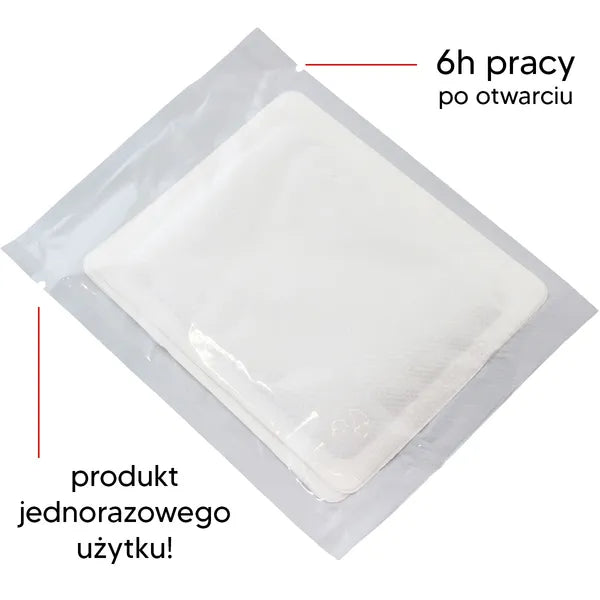 Kézmelegítő betét, 2 db, eldobható, 10-12 óra, 40-45 °C