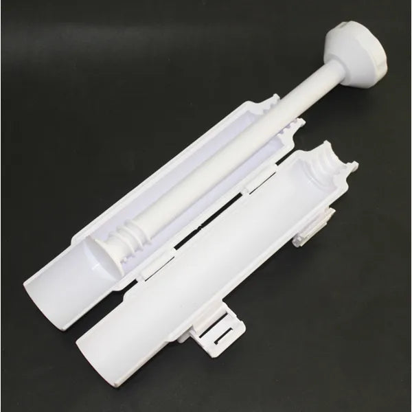 Otthoni sushi roller, PP műanyag, mosogatógépben mosható, 29,4×6,4 cm, fehér