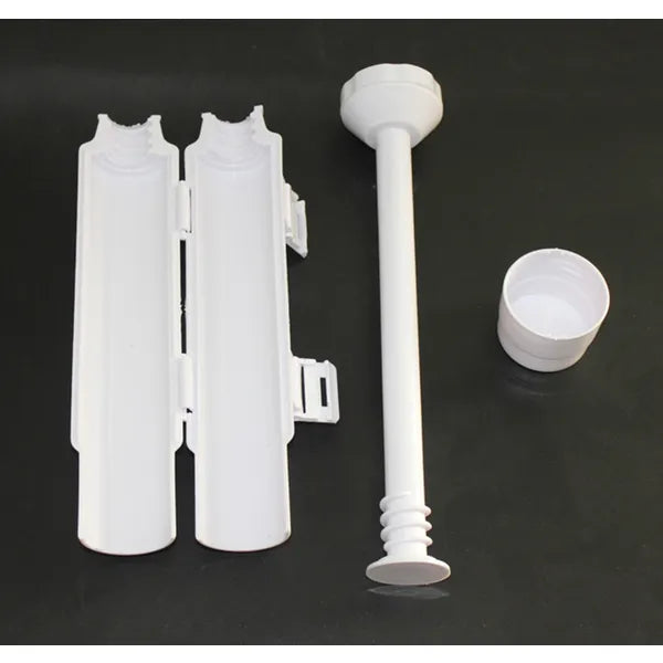 Otthoni sushi roller, PP műanyag, mosogatógépben mosható, 29,4×6,4 cm, fehér