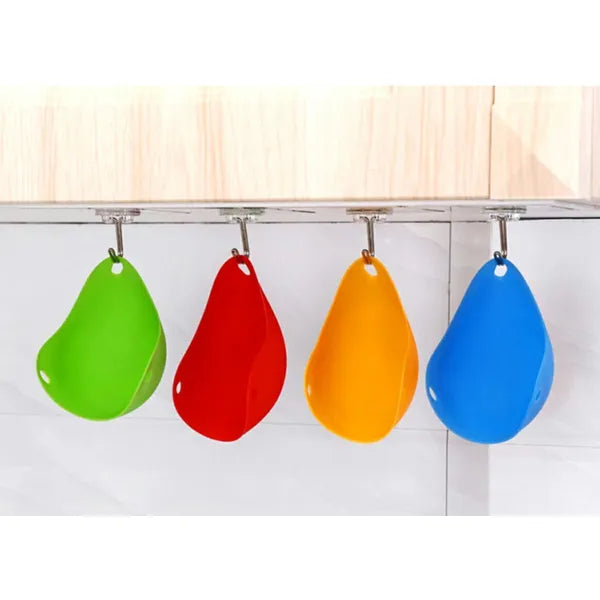 4 db élelmiszeripari szilikon tojásfőző forma, gőzöléshez, 10 cm