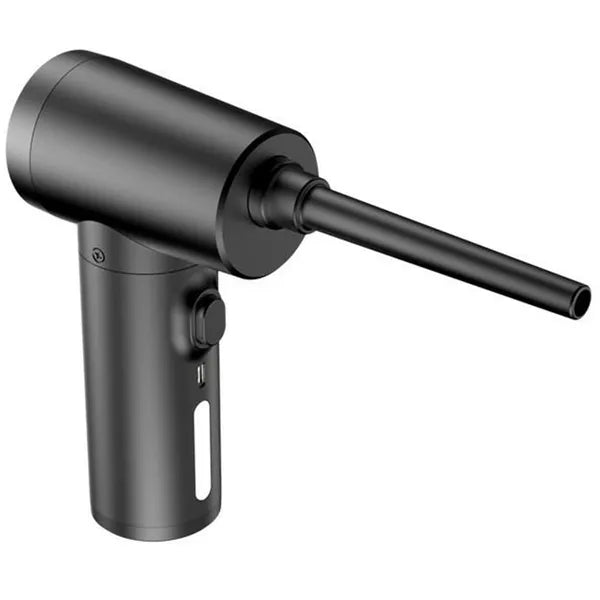 Vezeték nélküli sűrített levegő fúvó, 100 W, 6000 mAh, USB-C, 4 fej