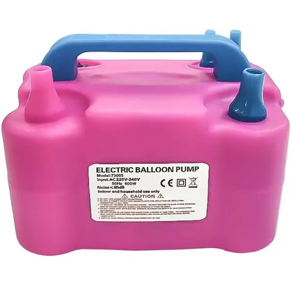 Kompakt elektromos lufipumpa két fúvókával