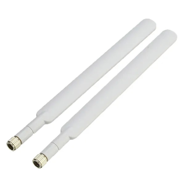 Beltéri LTE antenna készlet, 2 db, SMA csatlakozó, 8 dBi, fehér