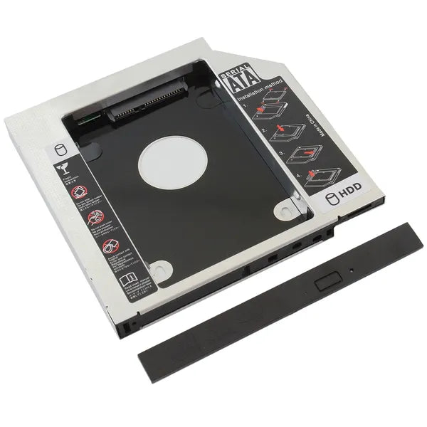 2,5" SATA HDD/SSD adapter notebookhoz, 9,5 mm
