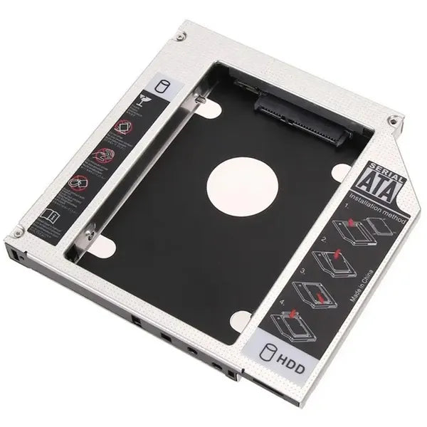 2,5" SATA HDD/SSD adapter notebookhoz, 9,5 mm