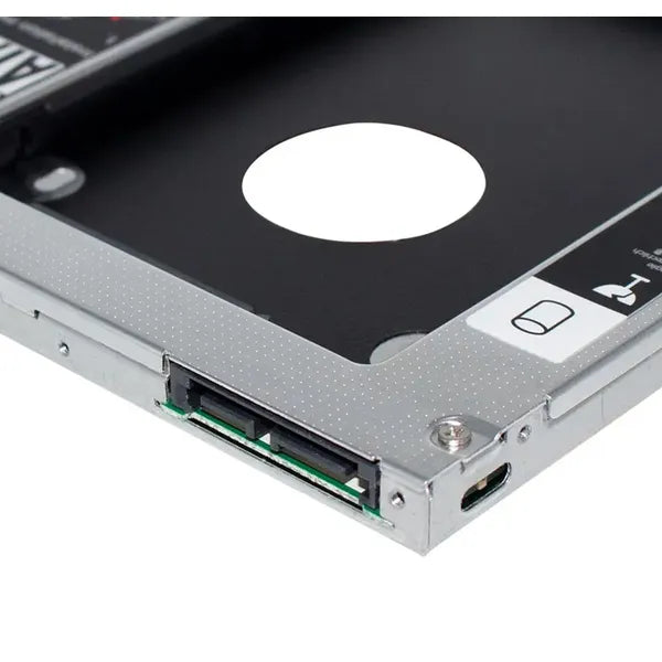 2,5" SATA HDD/SSD adapter notebookhoz, 9,5 mm