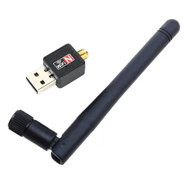 USB-s Wi-Fi adapter 2,4 GHz 150 Mbps, külső 2 dBi antennával