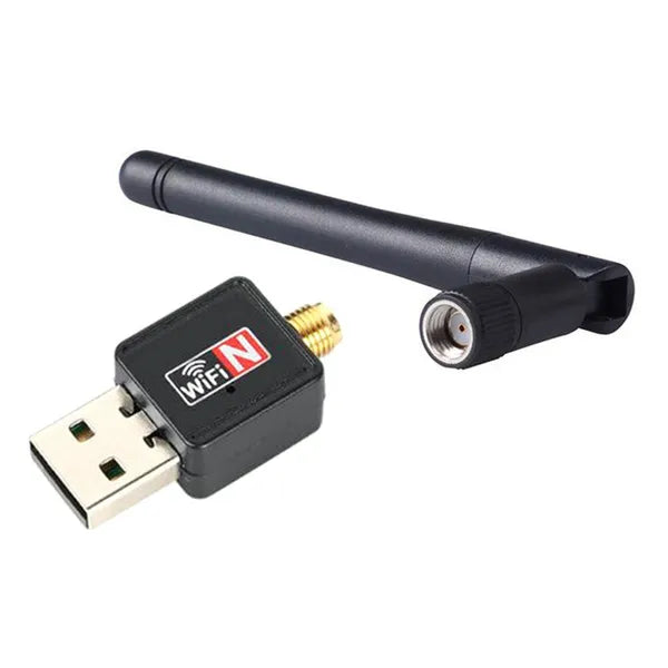 USB-s Wi-Fi adapter 2,4 GHz 150 Mbps, külső 2 dBi antennával