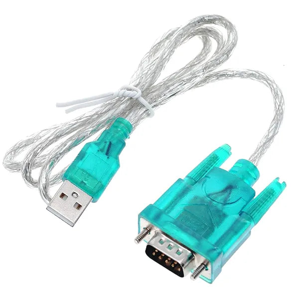 USB-RS232 (COM) átalakító adapter, 70 cm, 1 Mbps, Windows kompatibilis