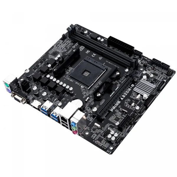 Asus Prime A320M-R-SI alaplap, AMD AM4, mATX, DDR4 32 GB, HDMI/LAN