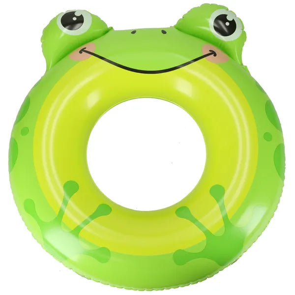 Felfújható békás úszógumi gyerekeknek 85×76 cm PVC, 3-6 év, 60 kg