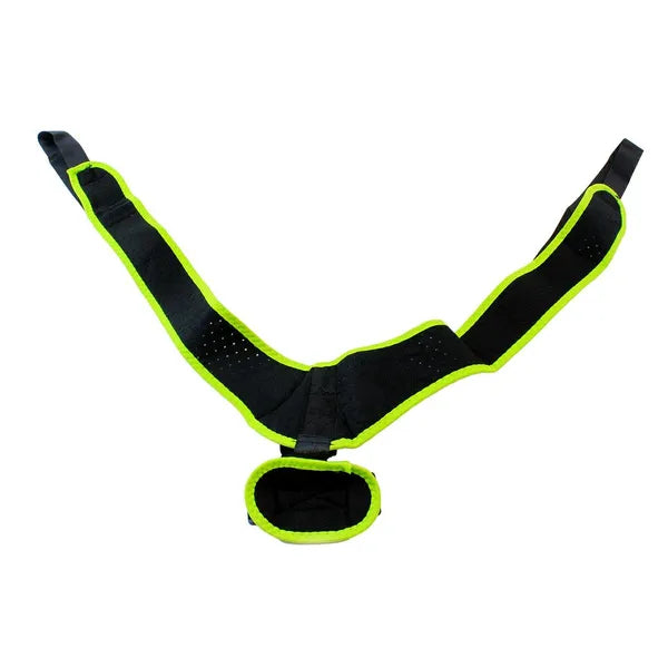 Állítható mágneses testtartás-javító hátpánt, uniszex, fekete-zöld