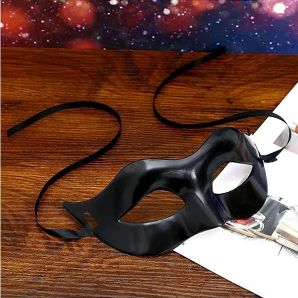 Velencei fekete karneváli maszk