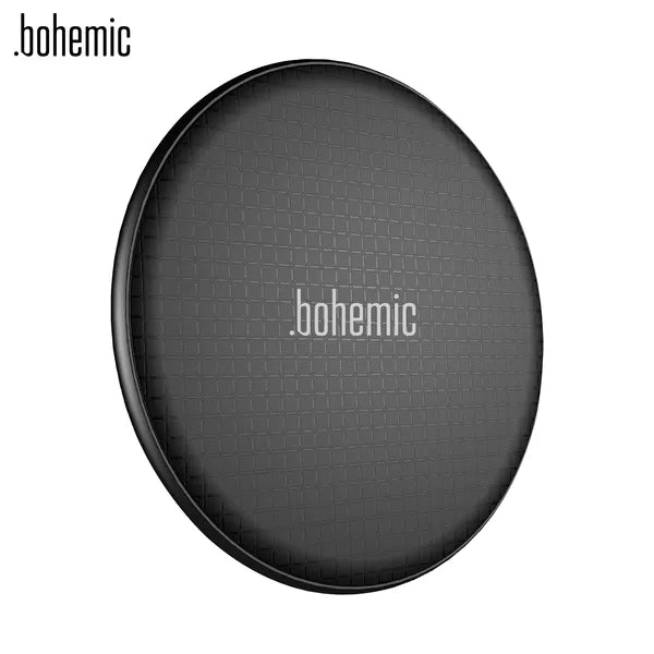 Bohemic 10W Qi vezeték nélküli töltőpad, 6.3 mm, LED jelző