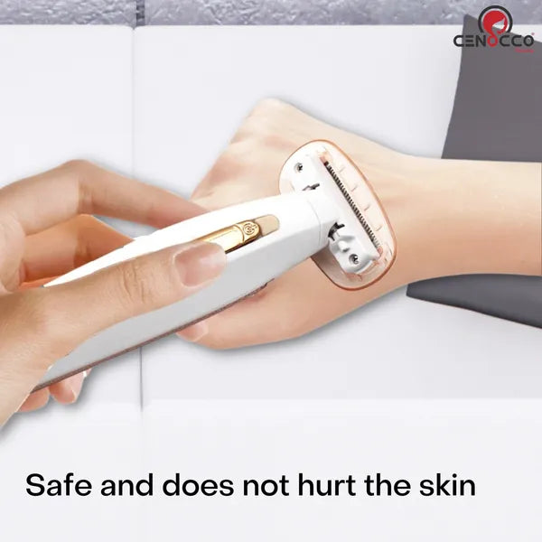 Cenocco Beauty vízálló, USB-töltésű teljes test szőrtelenítő LED fénnyel