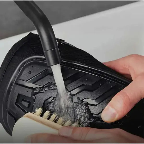 Zselés térdvédő, EVA hab + ABS héj, fekete, 2 db (21×20 cm)