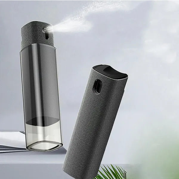 Utántölthető 13 ml-es okostelefon kijelzőtisztító spray, fekete/szürke
